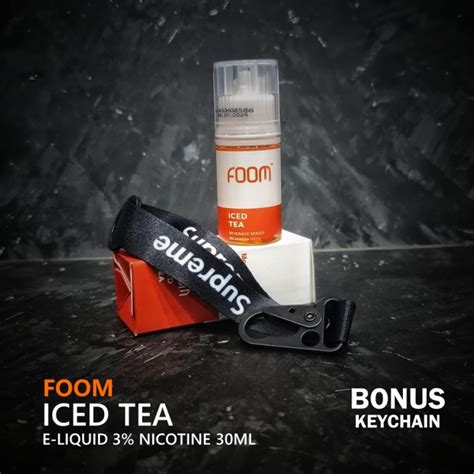 Jual Liquid Foom Iced Tea Salt Nic 30ML By Foom Lab 30MG 30ML Kota