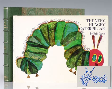 The Very Hungry Caterpillar Eric Carle First Edition Signed With a ...