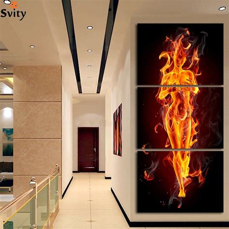 Pcs Hot Sell Nude Woman Abstract Sexy Nude Photoes Canvas Painting Wall Art For Friends Gift