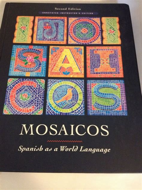Amazon.com: Mosaicos: Spanish As a World Language: 9780130149428 ...