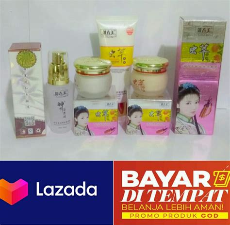 Cordyceps Yu Chun Mei Paket Lengkap 4in1 Cream Siang Cream Malam