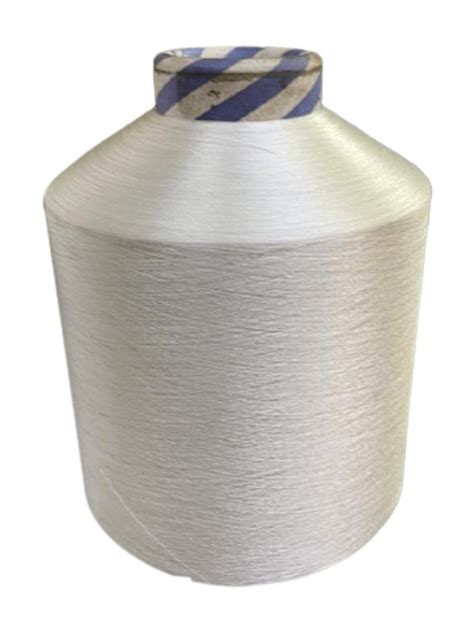 Ply Silver Denier Bright Polyester Twisted Yarn For Textile