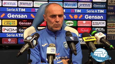 PianetaEmpoli It Martusciello Presenta Lazio Empoli YouTube