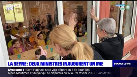 La Seyne Sur Mer Deux Ministres En Visite Pour Inaugurer Un Ime