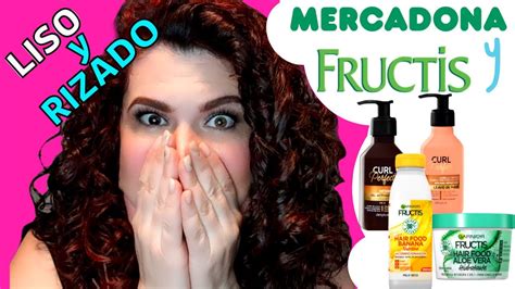 Productos Nuevos Mercadona Y Fructis Hair Foodaptosm Todo Curly Girl