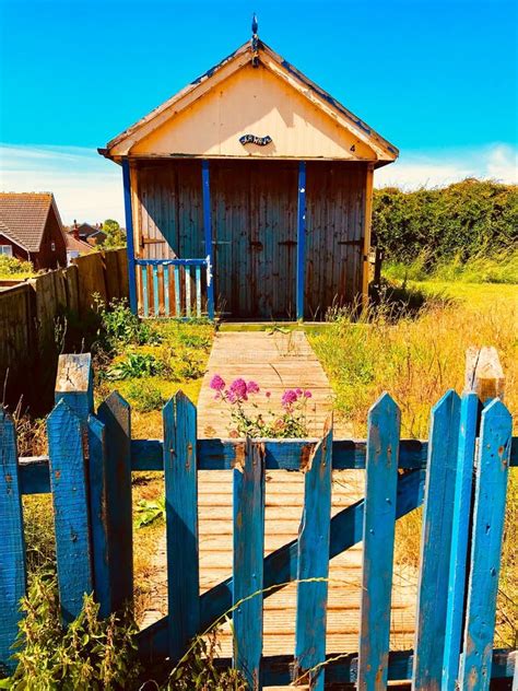 Beach Holidays Seaside Traditional Huts Stock Image Image Of