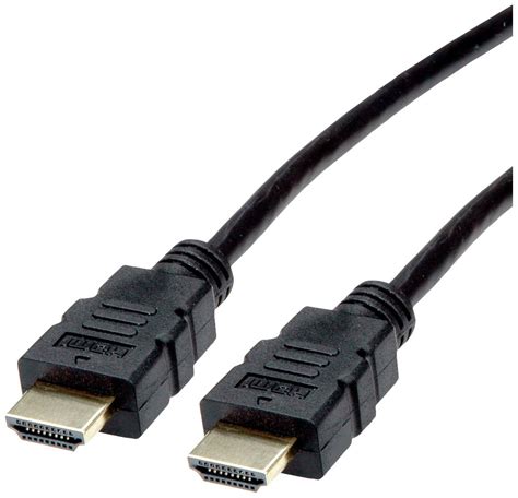 Roline Hdmi Cable Hdmi A Plug 150 M Black 11045931 Shielded Hdmi