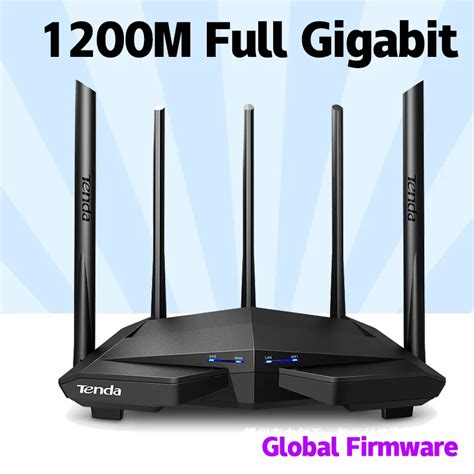 Tenda Enrutador Wifi Inal Mbrico Ac Gigabit De Doble Banda Repetidor