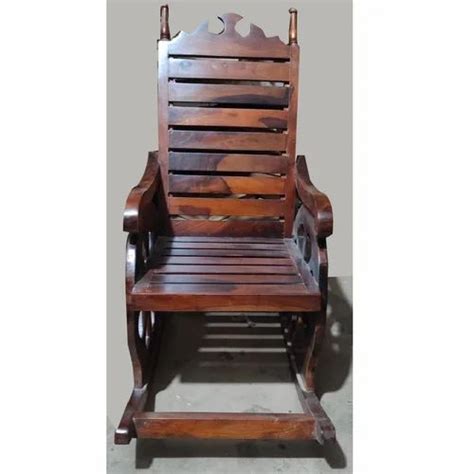 Sheesham Wood Rocking Chair Without Cushion At Rs 11000 In Jodhpur