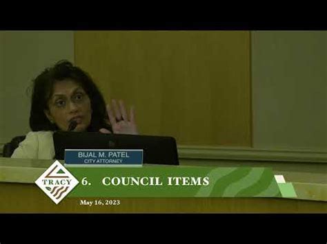 May 16 2023 Tracy City Council Meetings YouTube