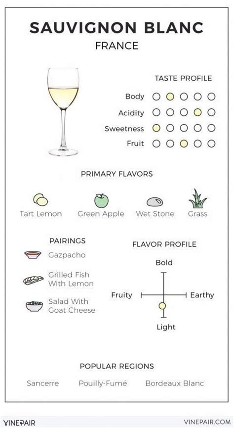 An Illustrated Guide To Sauvignon Blanc From France Wine Tasting