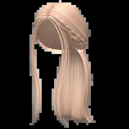 Long Braided Aesthetic Ponytail Blonde Roblox Item Rolimon S