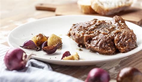 In Cucina Col Vitello Ossobuco Di Vitello Con Castagne E Cipolle