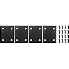 Amazon Hyever Pieces Flat Straight Brace Bracket Steel Metal