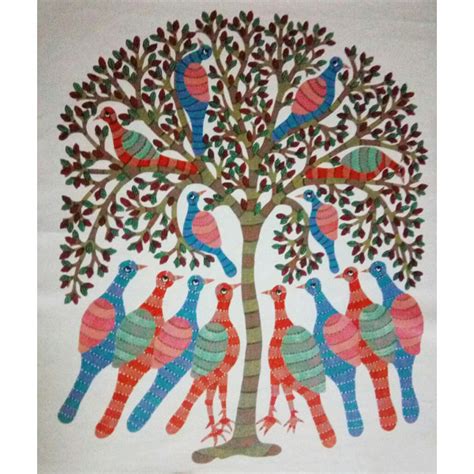 Vijay Shyam Tribal Gond Painting