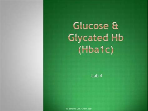 Ppt Glucose And Glycated Hb Hba1c Powerpoint Presentation Free Download Id 5612836