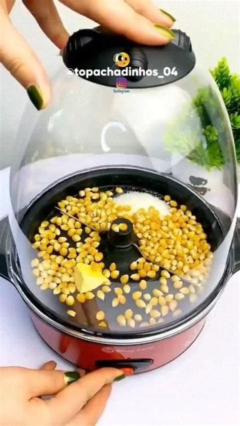 Hot Air Popcorn Popper Maker Video Home Gadgets Popcorn Machine