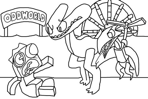 20 Rainbow Friends 2 Coloring Pages