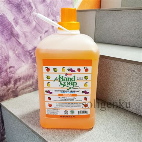 Jual YURI HAND SOAP Jerigen 3 7 Liter Sabun Cair Cuci Tangan Instan