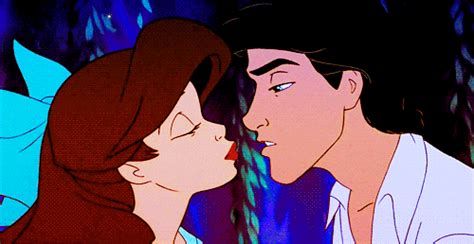 The Little Mermaid Kiss  Find And Share On Giphy