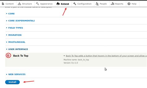 Add A Back To Top Arrow To Your Drupal 8 Site OSTraining