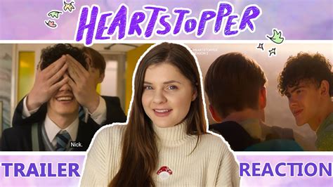 Heartstopper Season Trailer Reactions Youtube