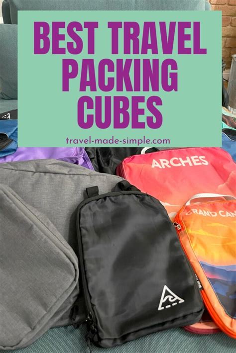 Best Packing Cubes for Travel: Organize Your Luggage Like a Pro ...