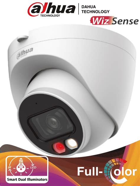 DAHUA DH IPC HDW2249T S IL Cámara IP WizSense Eyeball 2MP