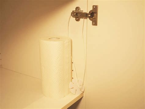 Hidden Paper Towel Holder For Designer Kitchens By Highrise Workshop