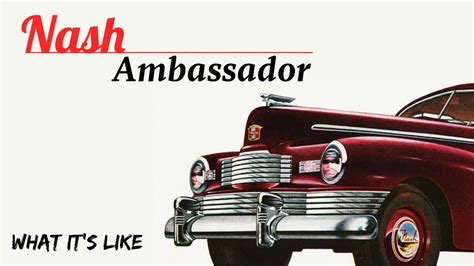 Nash Ambassador Custom Cabriolet Finally A Nash Youtube