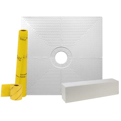 Sh 272446 Pro Gen Ii 48ʺ X 48ʺ Tile Waterproofing Shower Pan Kit With