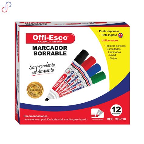 Marcador Offi Esco Borrable