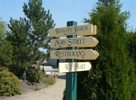 Idahos Silverwood Theme Park The Complete Guide Wayfinding Signs