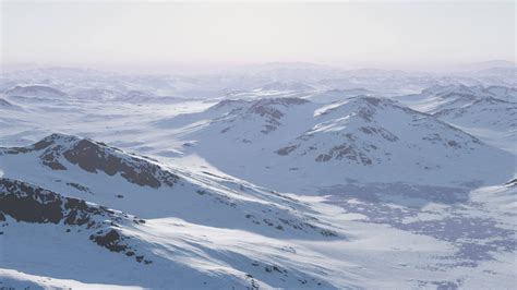 A snowy mountain range with a breathtaking sky backdrop 36744399 Stock ...