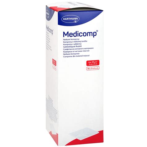 Medicomp Gaaskompres 5cm X 5cm 4 Laags Steriel 405 Medische