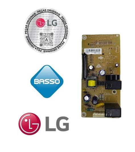 Placa Micro ondas LG Ms3045s Display Ebr75234881 Original Peças para