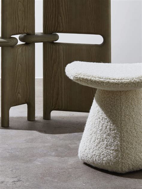 Dam Stool Upholstered By Christophe Delcourt For Collection