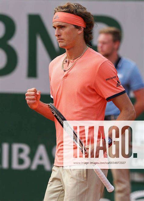 Alexander Zverev Ger Tennis French Open 2018 Grand Slam Atp Wta Itf