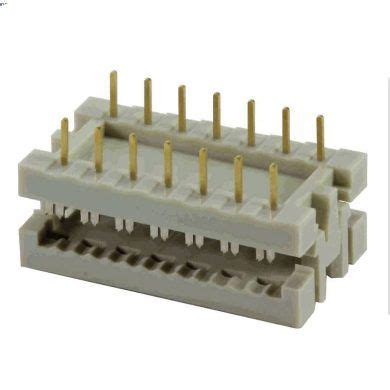 Conector Dip Para Cable Plano De Mm Tecnoteca