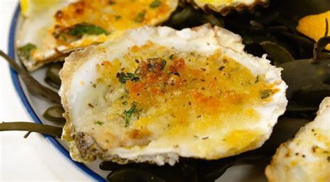 Gegratineerde Oesters Met Knoflookboter En Parmezaan Lovemyfood Nl