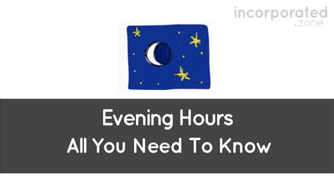 Evening Hours (Explained: All You Need To Know)