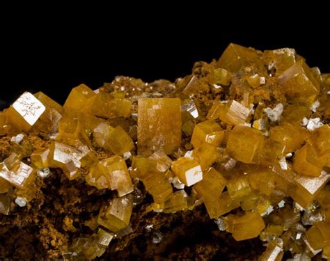 Pseudocubic Wulfenite Calcite 2008 Find San Juan Poniente Mina