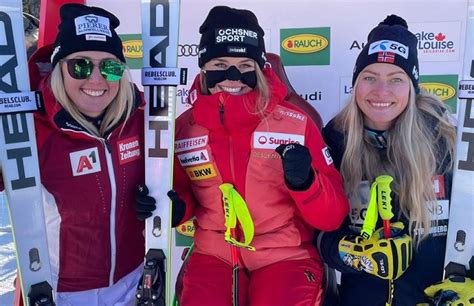 Suter lidera el súper G y evita el hat trick de Goggia en Lake Louise