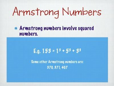 armstrong number | Code with C