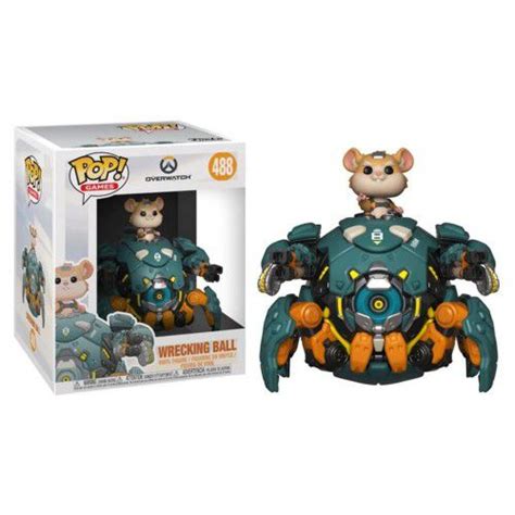 Funko Pop Wrecking Ball Overwatch 488 Funko Apenas Venda Online