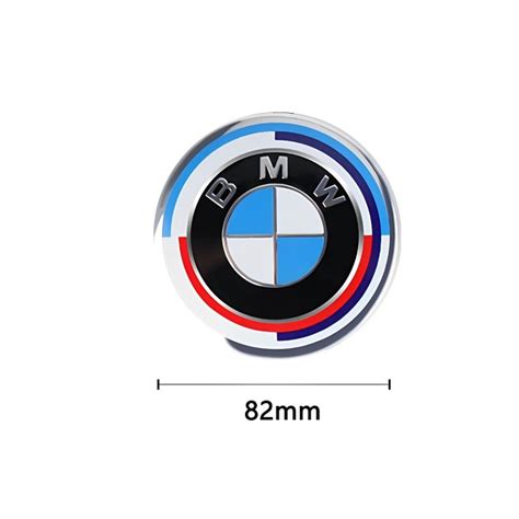 Bmw 50th Anniversary Hood Logo 82mm Bmw Badge Emblem Badge Etsy