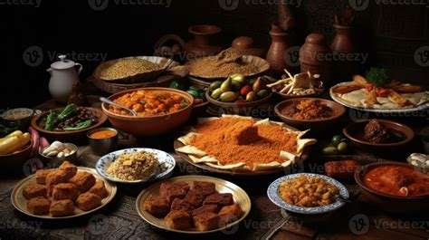 islamic food Generative AI 24139114 Stock Photo at Vecteezy