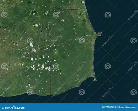 Rio Claro Mayaro Trinidad And Tobago High Res Satellite No Le Stock