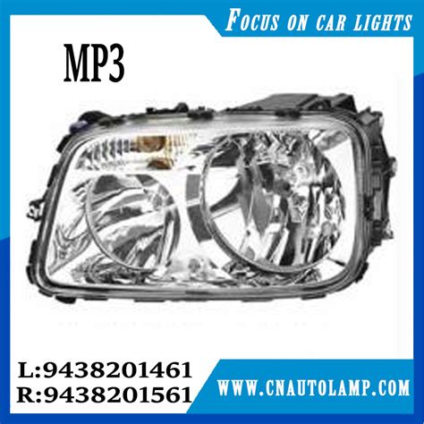 Truck Lighting System 9438201561 9438201461 Head Lamp For Actros 2008