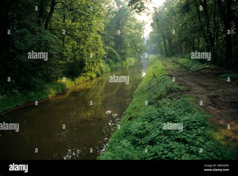 Delaware River Canal, Delaware Canal State Park, Pennsylvania Stock ...